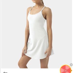 White Halara Everyday Tennis Dress